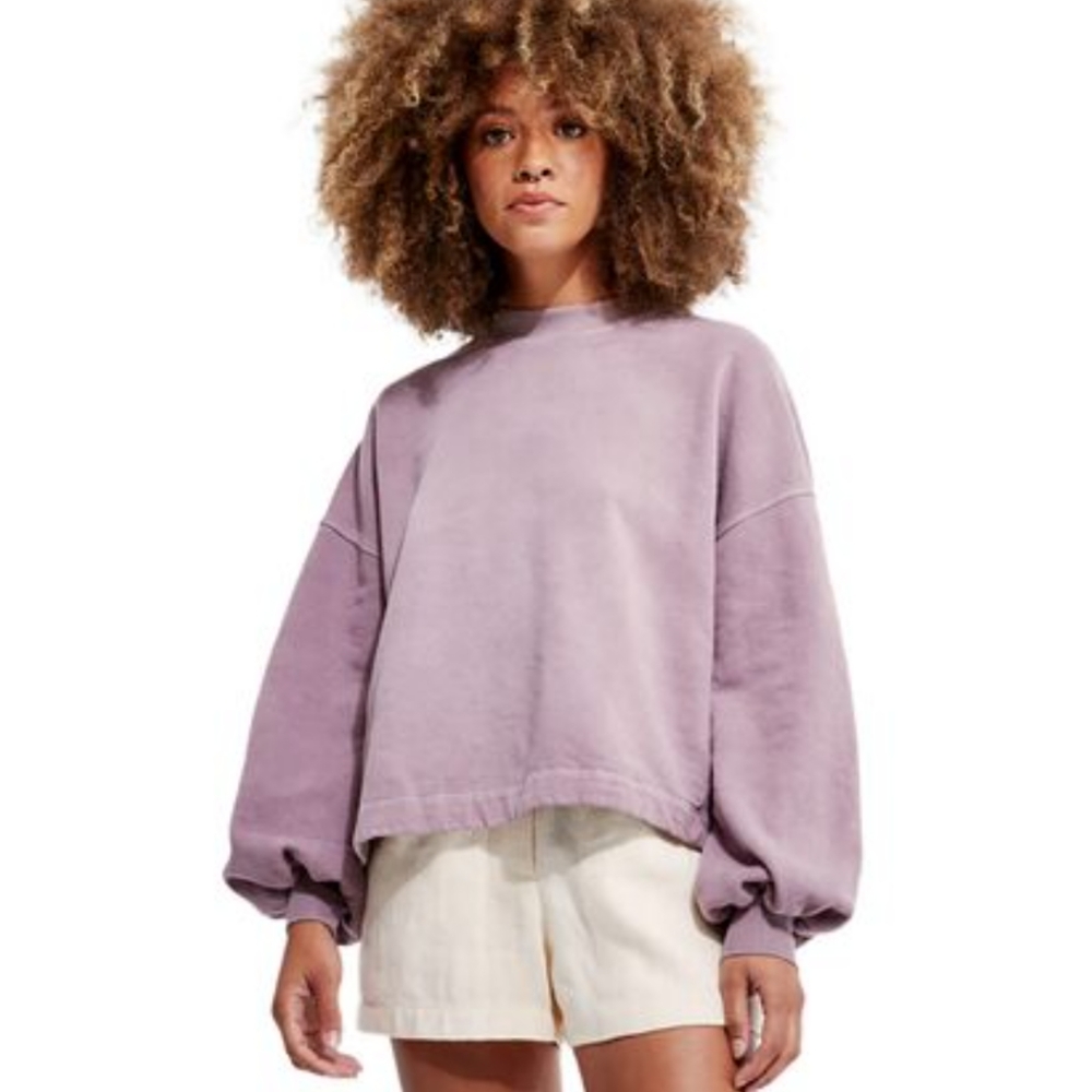 NWT Backseat Co Recycled Cotton sweatshirt